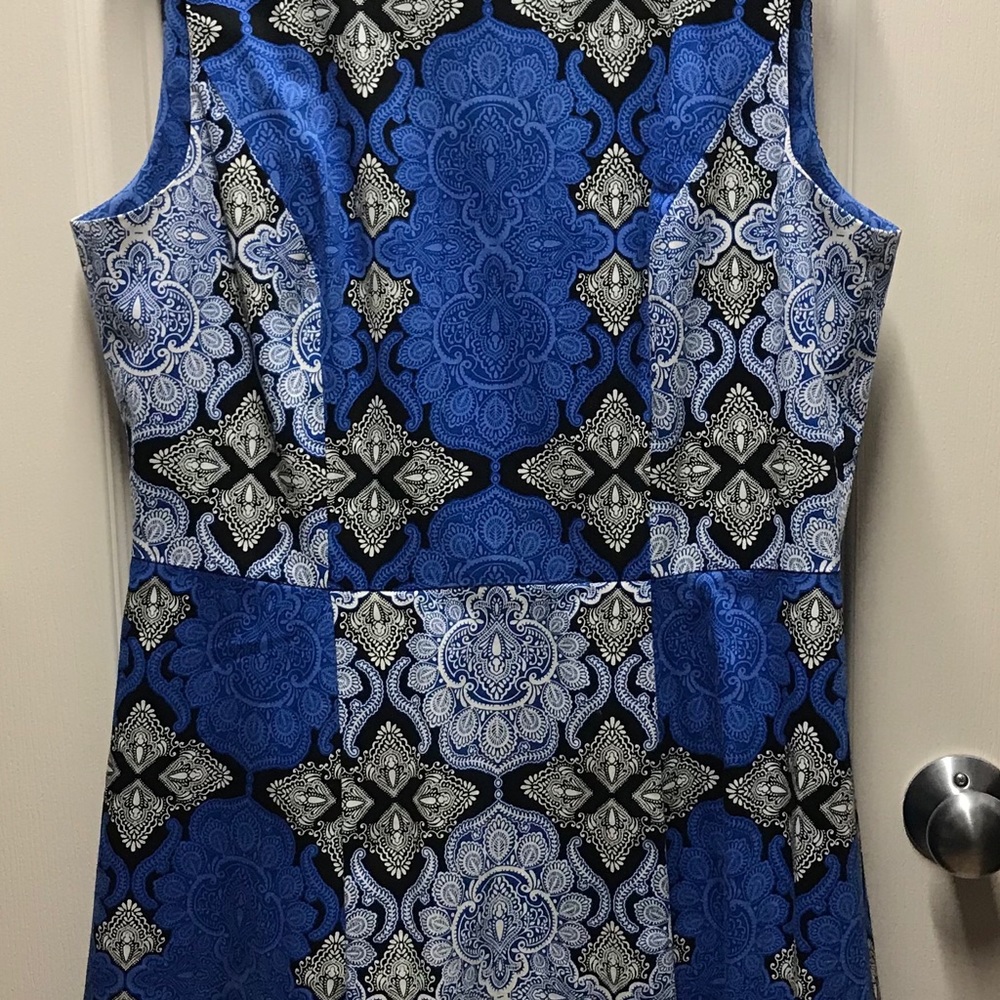 Blue dress 14